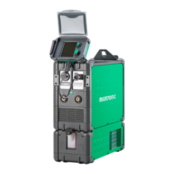 Migatronic SIGMA SELECT ROBO Betriebsanleitung