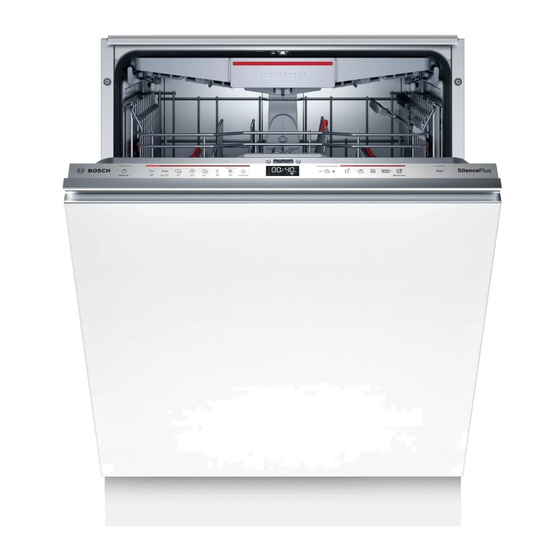 Bosch SMV6ECX51E Gebrauchsanleitung