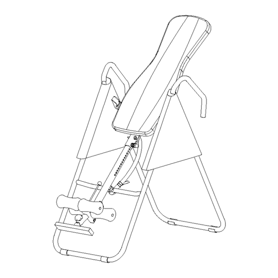 Energetics Inversion Table Bedienungsanleitung