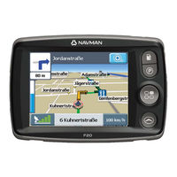 Navman F20 Bedienungsanleitung