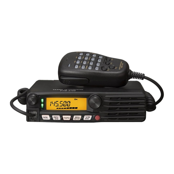 Yaesu FTM-3200DE Handbuch