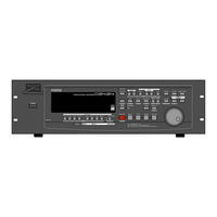 Fostex D2424 Quickstart-Anleitung