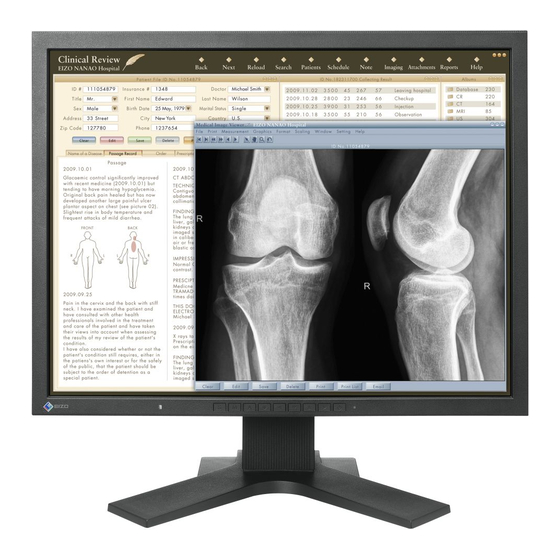 Eizo FlexScan MX210 Bedienungsanleitung