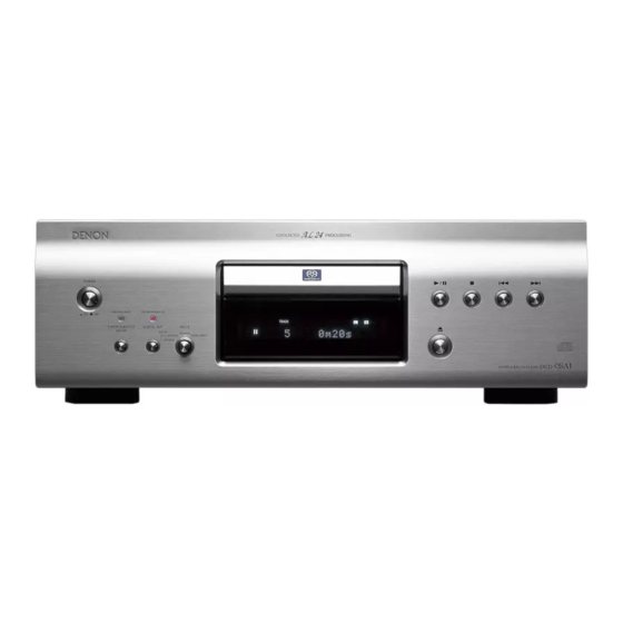 Denon DCD-SA1 Bedienungsanleitung