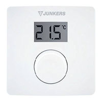 Junkers EMS plus CR10 Installations- Und Bedienungsanleitung