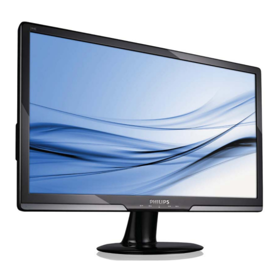 Philips 244EL2 Bedienungsanleitung
