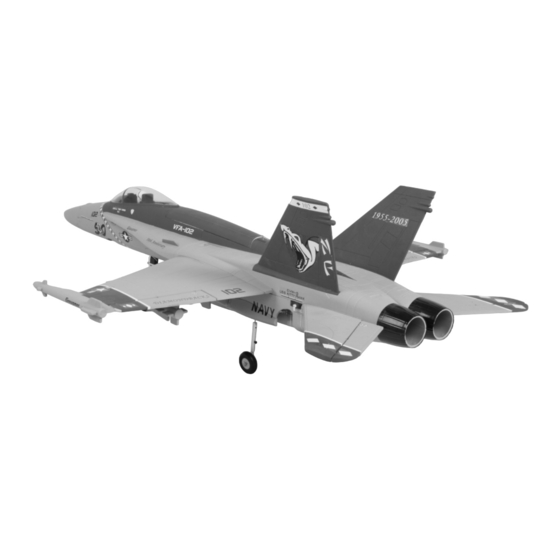 GRAUPNER GF-18C HORNET Anleitung