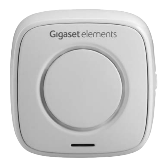 Gigaset elements siren Kurzanleitung