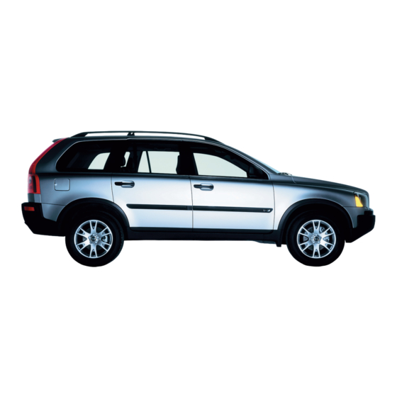 Volvo XC90 Betriebsanleitung