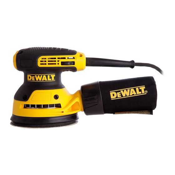 DeWalt DWE6423-QS Bersetzt Von Den Originalanweisungen