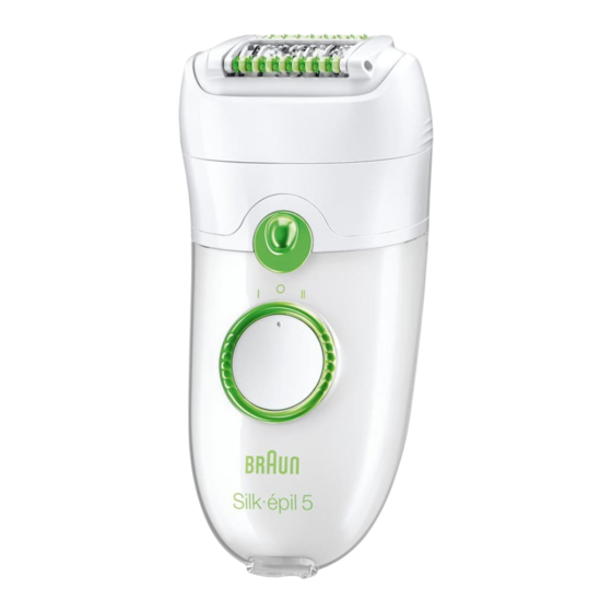 Braun Silk epil 5 5780 Gebrauchsanweisung