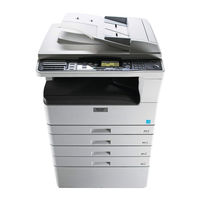 Sharp MX-M160D Bedienungsanleitung