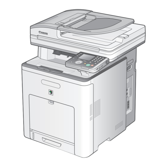 Canon Image RUNNER C1021iF Handbuch