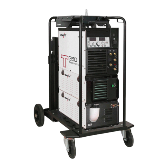EWM Tetrix 350 AC/DC Synergic Plasma Betriebsanleitung