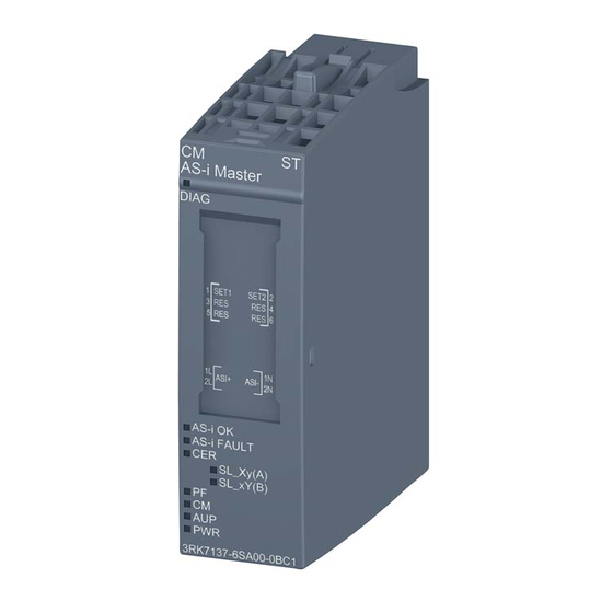 Siemens 3RK7137-6SA00-0BC1 Handbücher