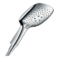 HANSGROHE Raindance Select E 150 26551400 Gebrauchsanleitung, Montageanleitung