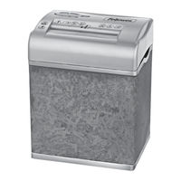 Fellowes POWERSHRED Shredmate Bedienungsanleitung