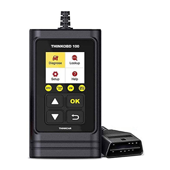Thinkcar THINKOBD 100 Schnellstartanleitung