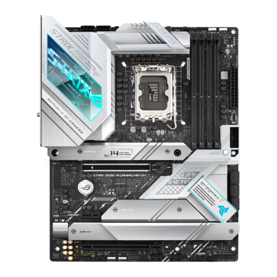 Asus ROG Strix Z690-A Gaming WIFI Bedienungsanleitung