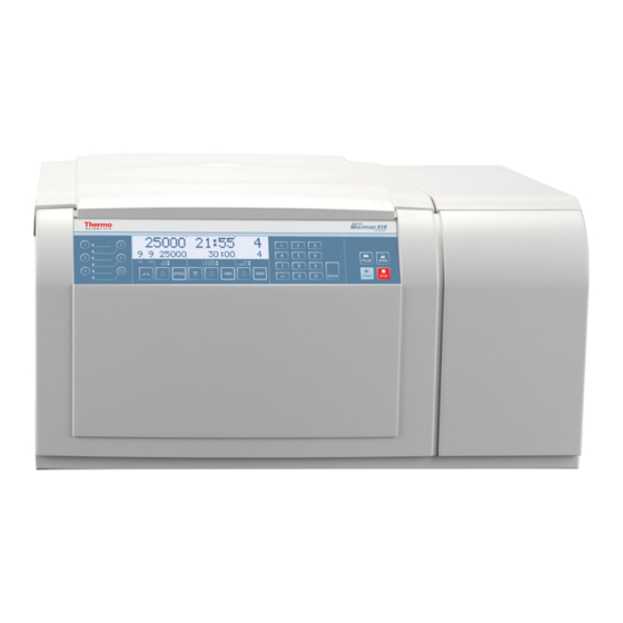 Thermo Scientific Heraeus Multifuge X1 Serviceanleitung