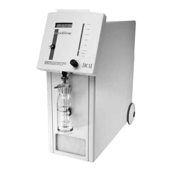 Mediline RC 5 Gebrauchsanweisung
