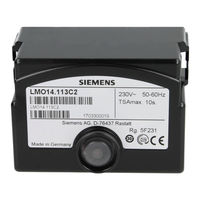 Siemens LMO24.111C1 Datenblatt