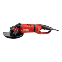 Hilti DCG 230-DB Bedienungsanleitung