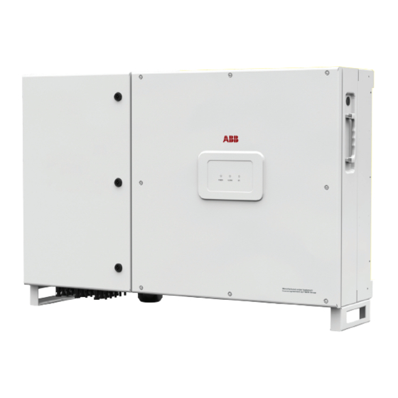 Fimer PVS-50-TL Schnellinstallationsanleitung