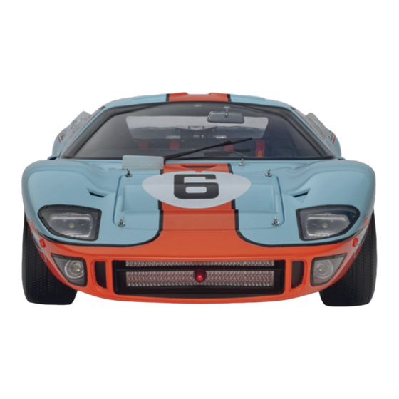 ModelSpace DeAGOSTINI Ford GT Benutzerhandbuch