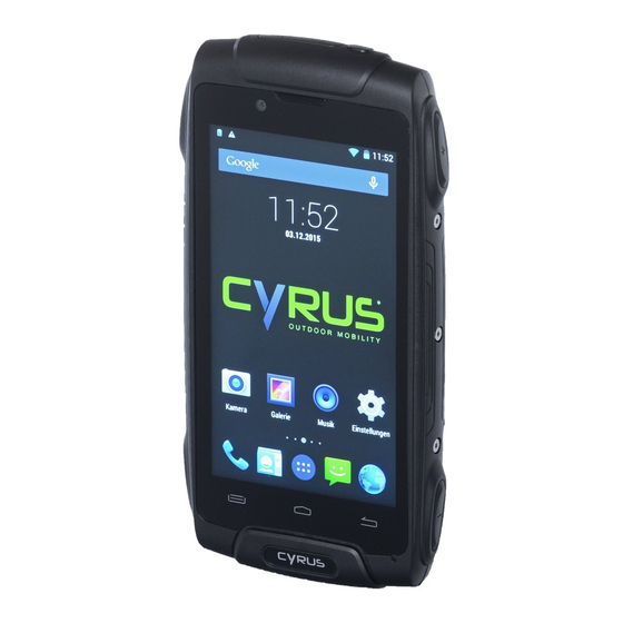 Cyrus CS 30 LEADER Bedienungsanleitung