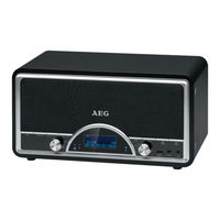 AEG NDR 4378 DAB plus Bedienungsanleitung