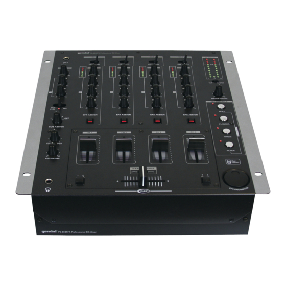 Gemini PS-828EFX Bedienungshandbuch