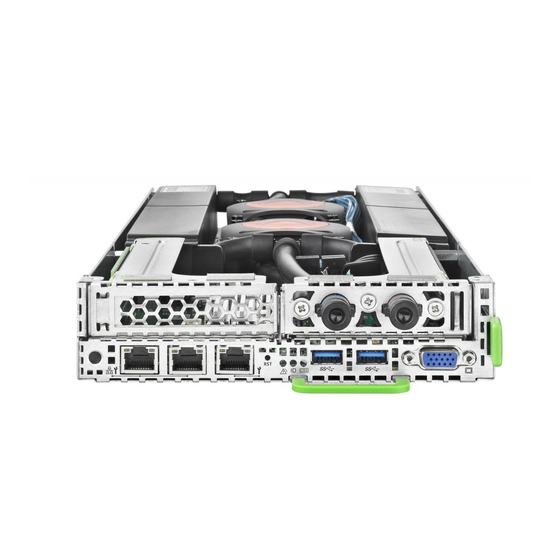 Fujitsu PRIMERGY CX2550 M2 Benutzerhandbuch