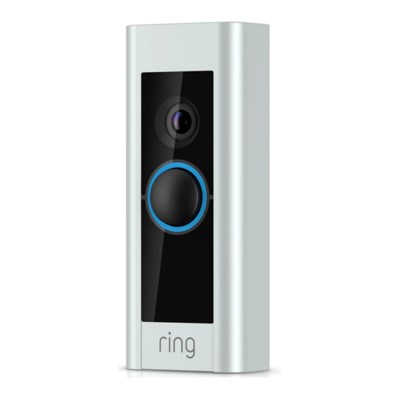 ring Video Doorbell Pro Anleitung