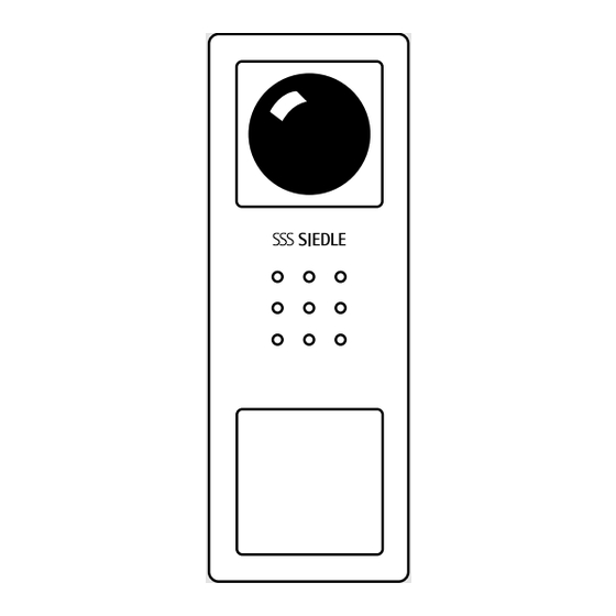 SSS Siedle CV 850-1-02 Produktinformation