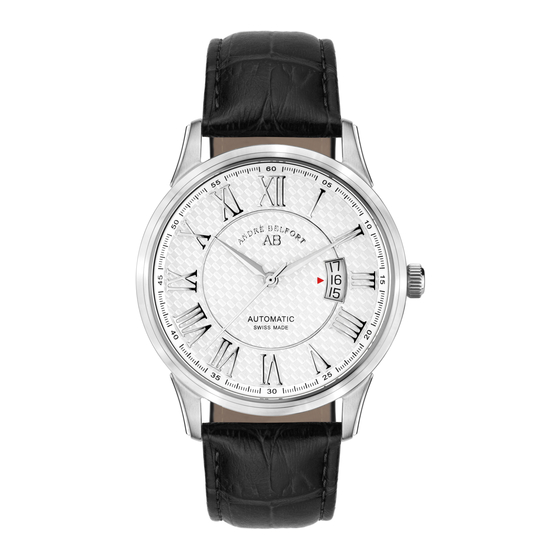 Chronos Manufactures Andre Belfort AB-9210 LE MAITRE Bedienungsanleitung