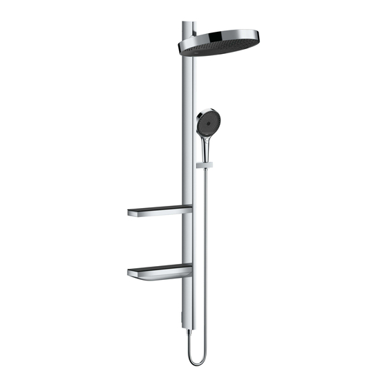 HANSGROHE Rainfinity Showerpipe 360 1jet
26842 Serie Gebrauchsanleitung Und Montageanleitung