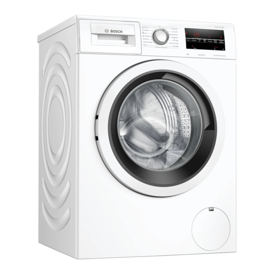 Bosch WAU28T00 Gebrauchs- Und Montageanleitung