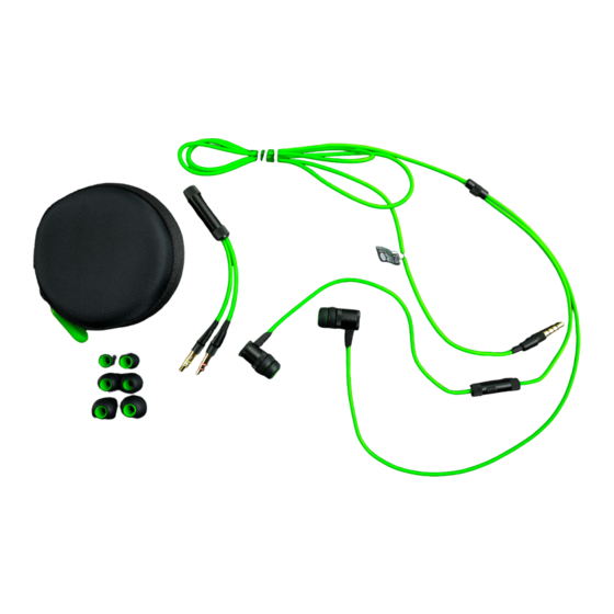 Razer Hammerhead Pro Handbuch