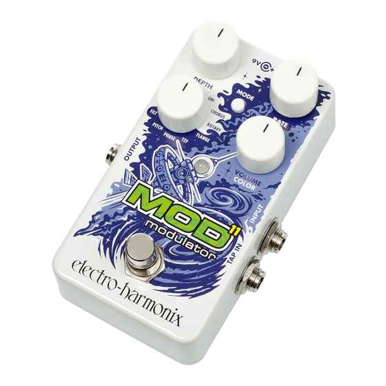 Electro-Harmonix MOD 11 Bedienungsanleitung