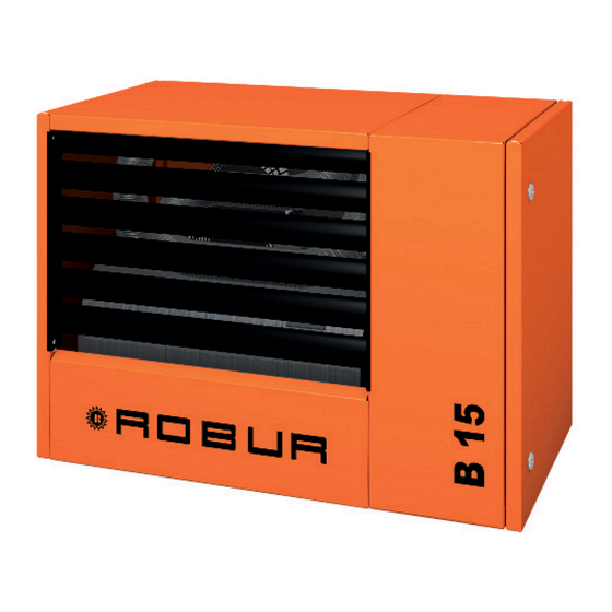 Robur B15 Installations & Bedienungsanleitung