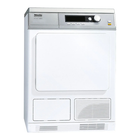 Miele PT 7137 WP Vario Gebrauchsanweisung