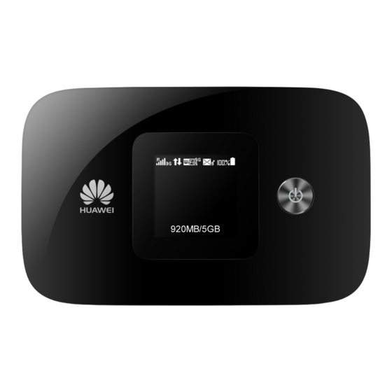 Huawei E5786s Kurzanleitung