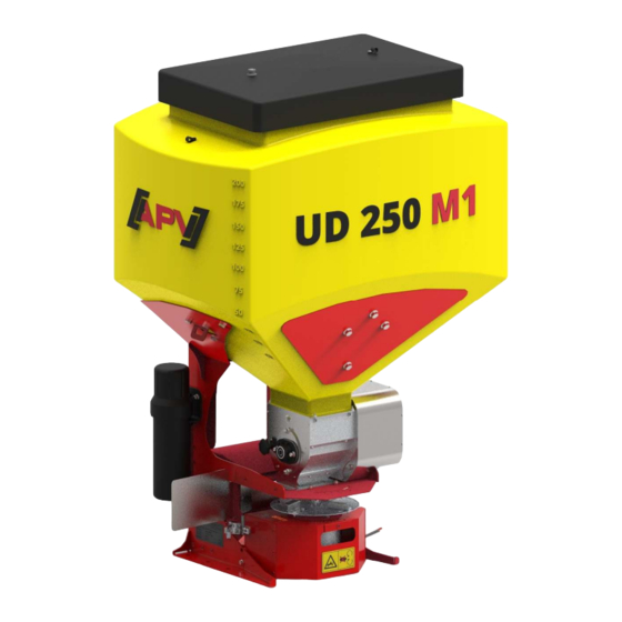 APV UD 100 M1 Bedienungsanleitung