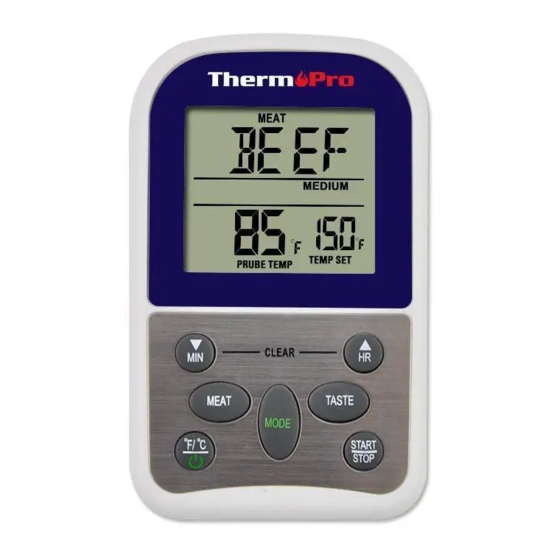 ThermoPro PT-10 Bedienungsanleitung