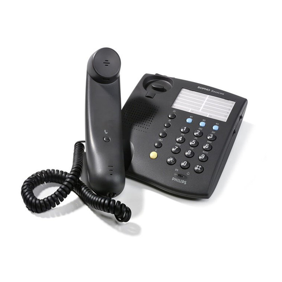 Philips Baseline pro Bedienungsanleitung