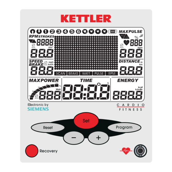 Kettler SD4 Bedienungsanleitung