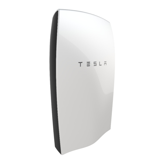 Tesla Powerwall Montageanleitung Und Bedienungsanleitung