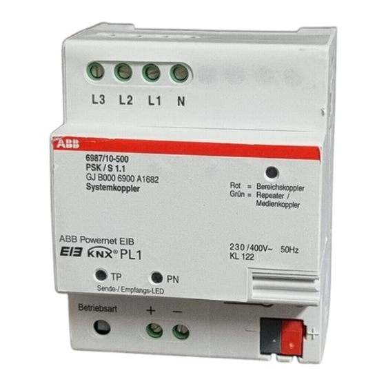 ABB i-bus 6987/10 Bedienungsanleitung