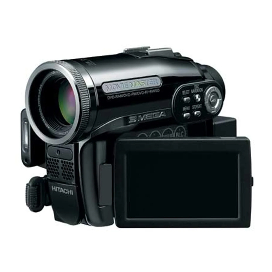 Hitachi DZ-GX3300E Bedienungsanleitung